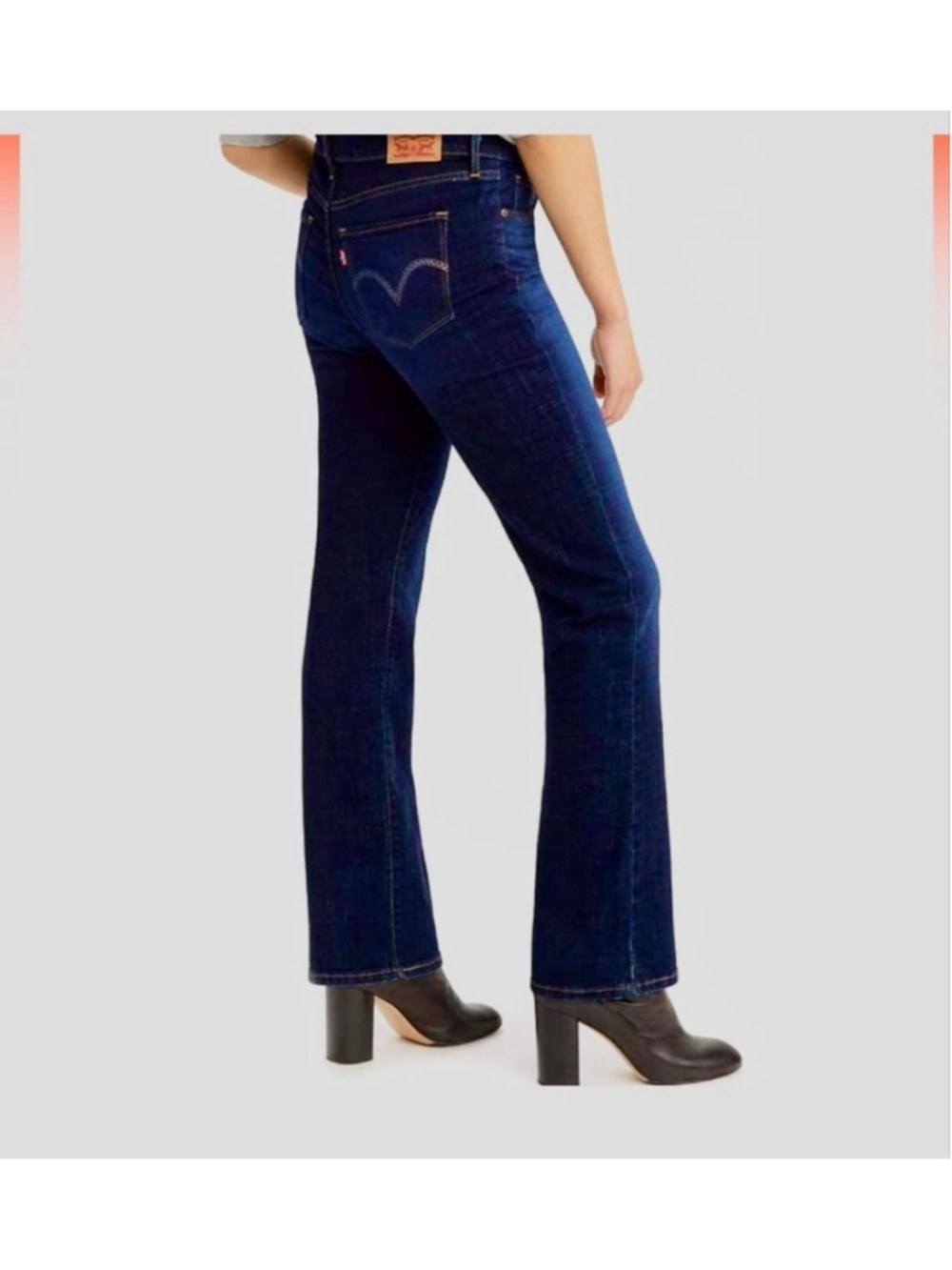 Women's Levi's Blue 525 Boot Cut Jeans Size 16